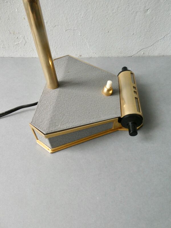 Lampe de bureau avec calendrier années 60