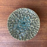 Mid-century brutalist metal candlestick, 1960s