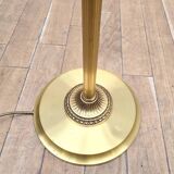 Vintage brass floor lamp