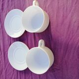 Tasses bistrot vintage
