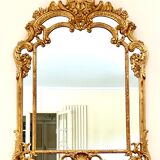 Console et miroir, par un ébéniste d'art