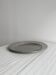 Large shiny stainless steel tray