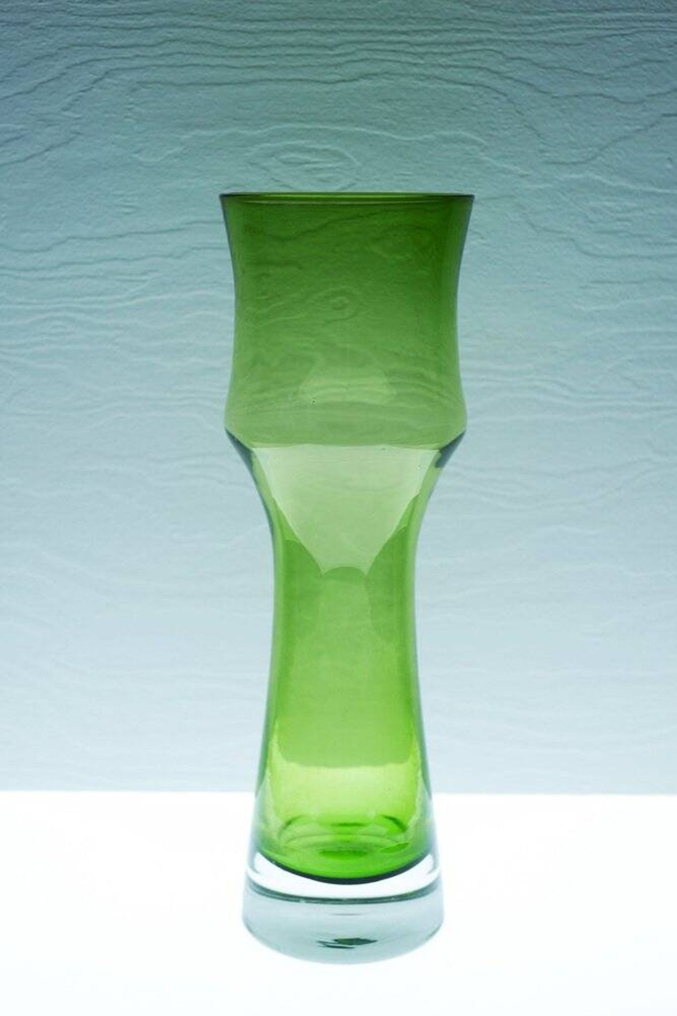 Vase en verre moderne du milieu du siècle par Bo Borgström pour Åseda