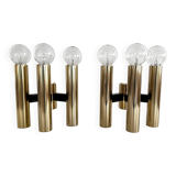 Jo Hammerborg for Fog & Mørup Large Size Wall Sconces, 1960