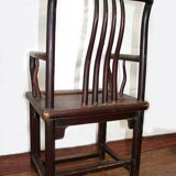 Pair of antique Chinese armchairs