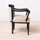 Set of 2 Biedermeier Armchairs in Rustic, Countryside Style, circa 1850
