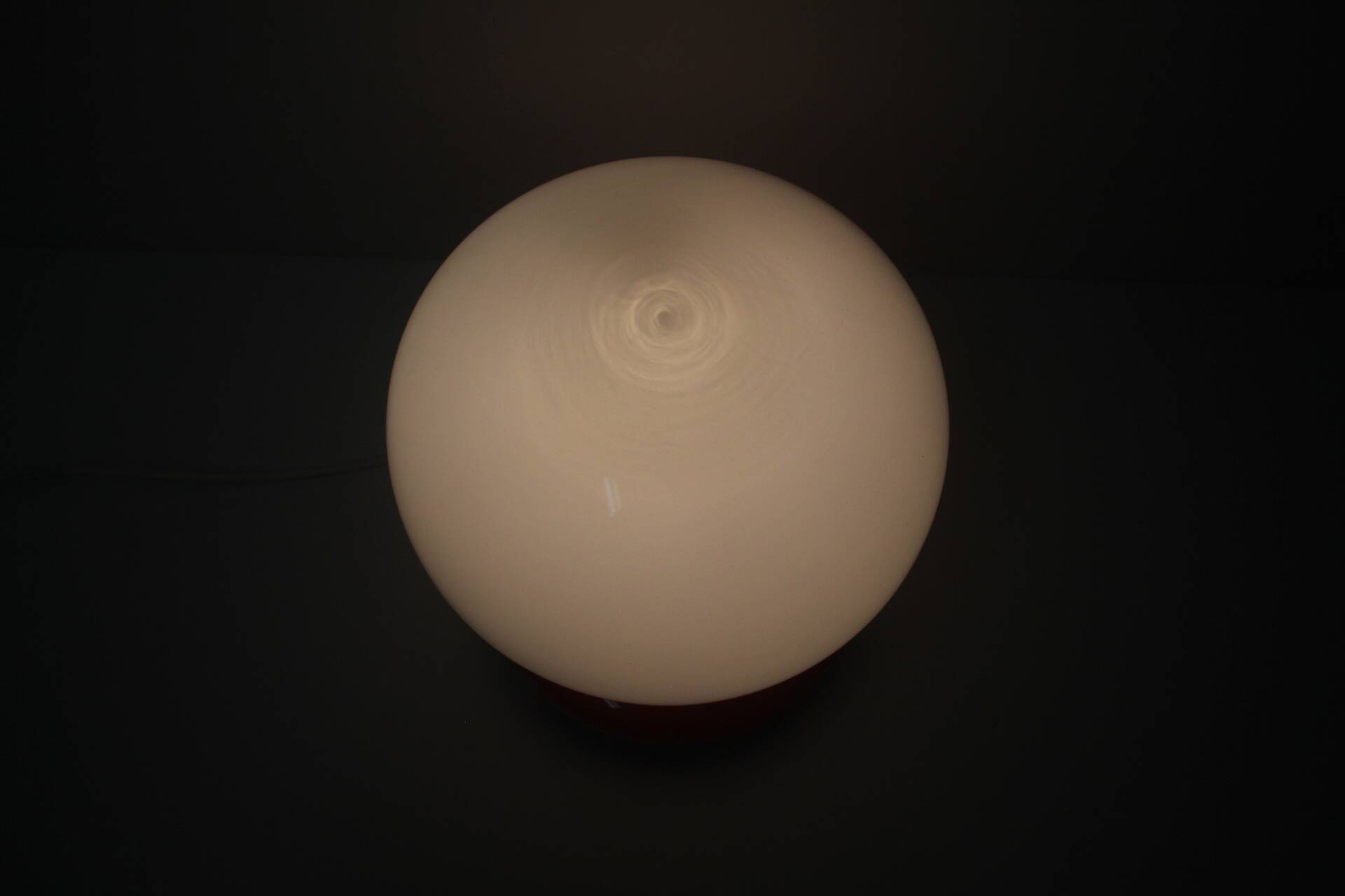 Vintage All Glass Lamp, Štěpán Tabery, Lighting Glass n.p, 1970's.