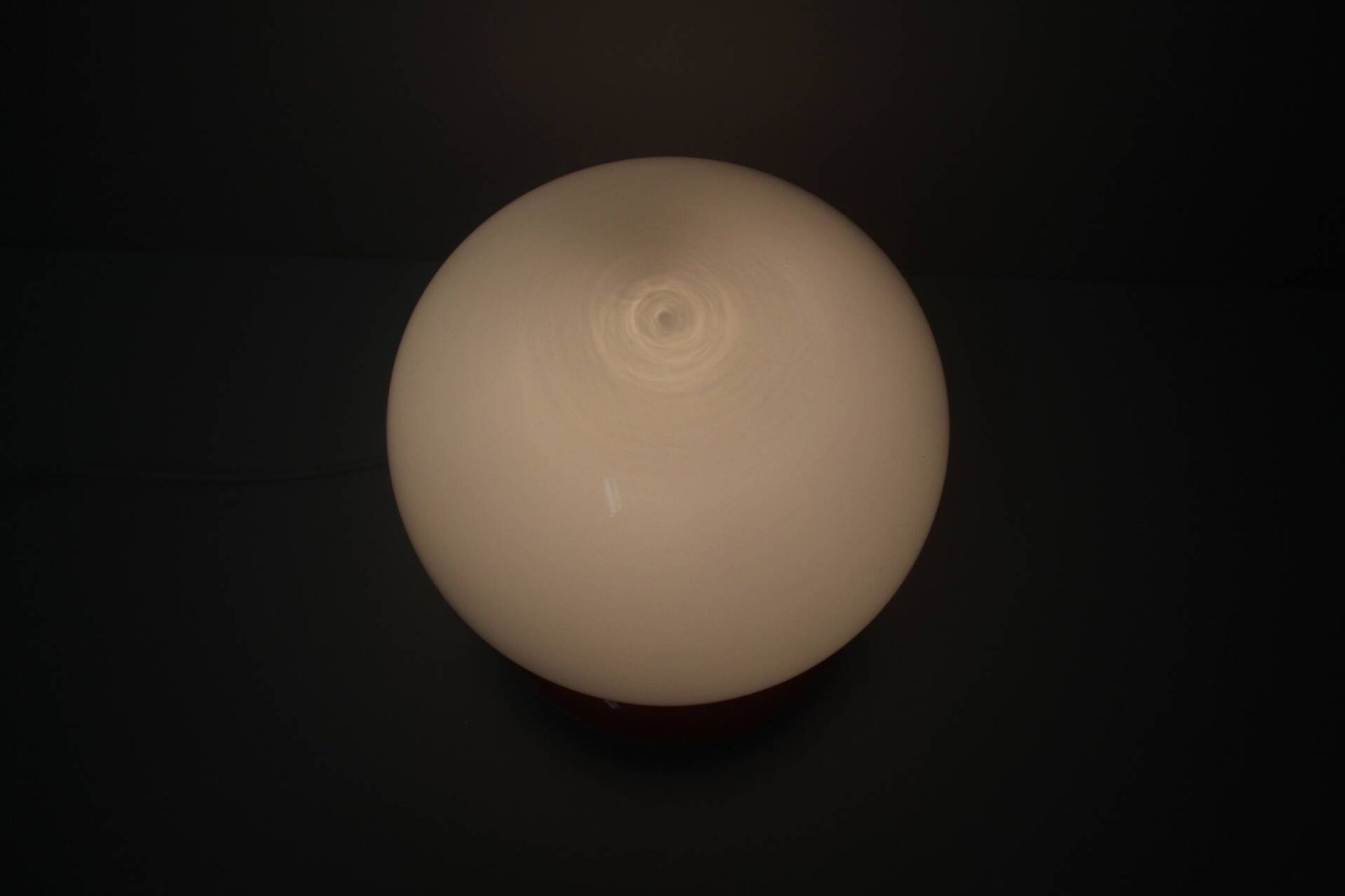 Vintage All Glass Lamp, Štěpán Tabery, Lighting Glass n.p, 1970's.