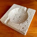 Vintage travertine ashtray