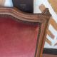 Louis XVI style bergère armchair