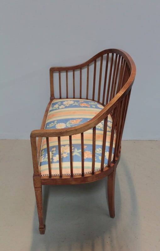 Art Deco Bench in 20th Century Beech