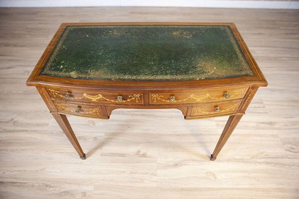 Bureau en bois pour dames par S. & H. Jewell, fin du 19e siècle