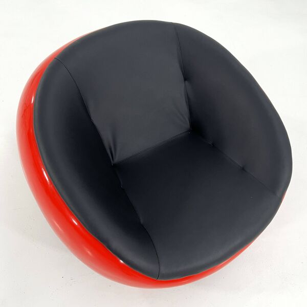 Fauteuil ''Egg'' en fibre de verre Pod par Mario Sabot, 1960