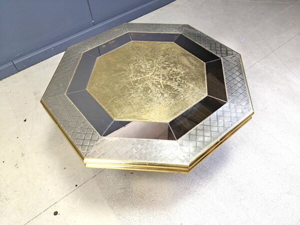 Table basse vintage de Rodolfo Dubarry, années 1970