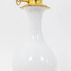 Paire de lampes en porcelaine blanche et bronze, circa 1880