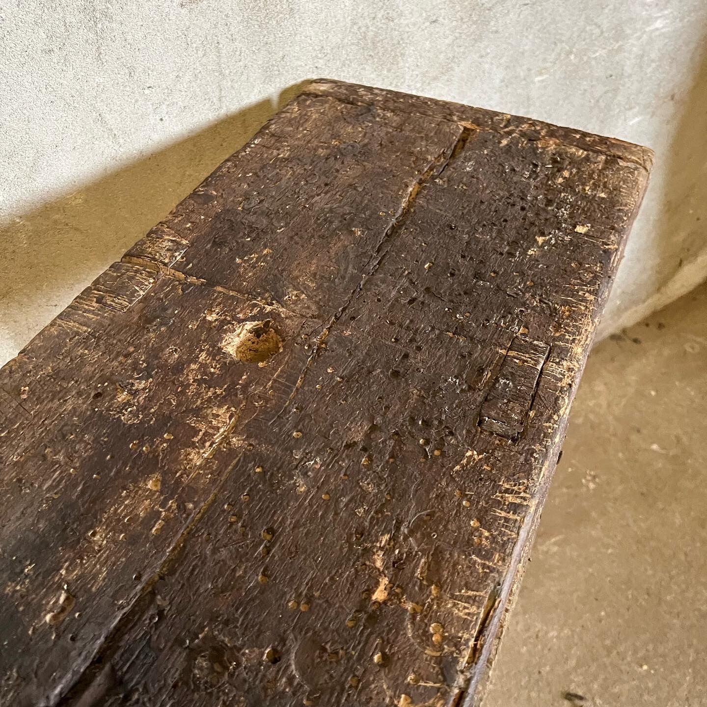 Old carpenter's workbench