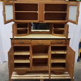 Ancien buffet deux corps formica des années 50/60