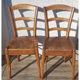 Paire de chaises anciennes