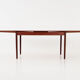 Scandinavian style teak dining table 70's