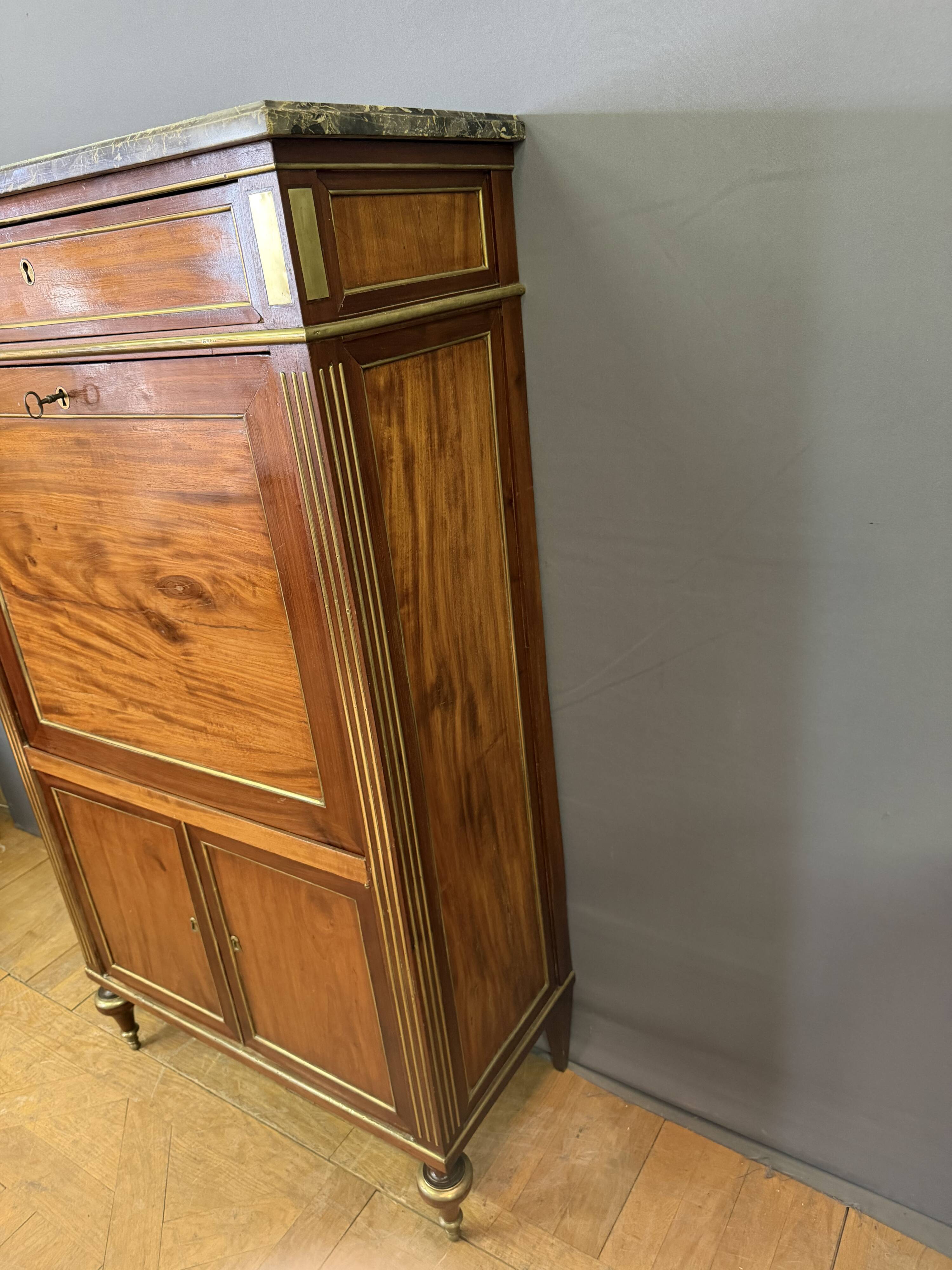Secrétaire Directoire en Acajou XVIIIème