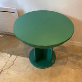 Lacquered round table
