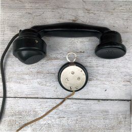 Old column phone 20's