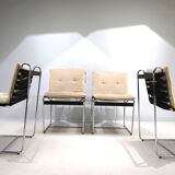 Chaises de salle à manger Tecta D 96, lot de 4, par Hans Könecke, 1960