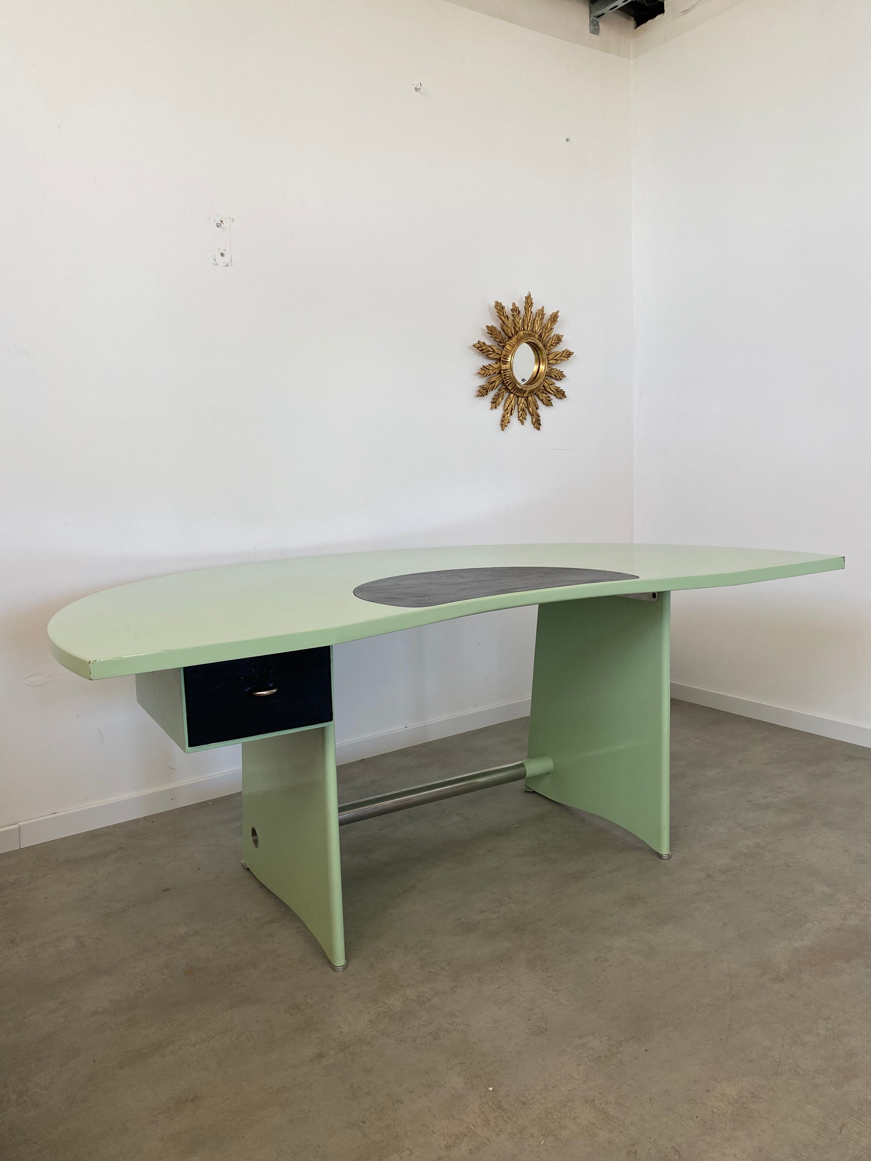 Bureau vintage en bois année 70