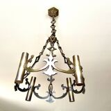 Neo-Gothic chandelier with 4 lights
