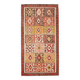 Tapis Kilim de style rare 5x10, tapis de salon 163x309 cm