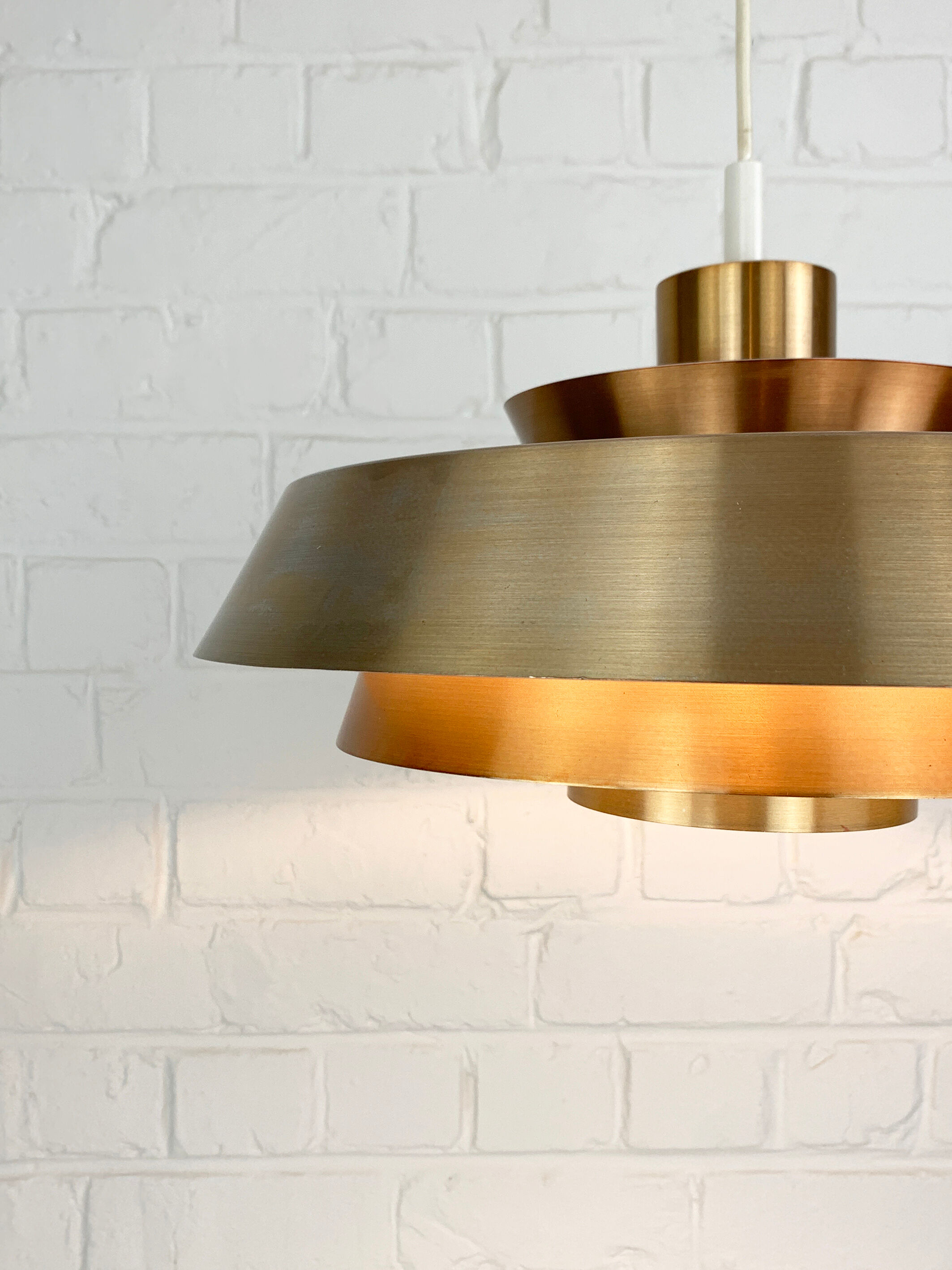 Hanging lamp Nova copper Jo Hammerborg for Fog&Mørup Denmark