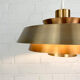 Hanging lamp Nova copper Jo Hammerborg for Fog&Mørup Denmark