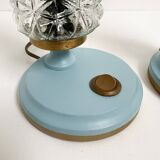 Set of 2 restored Gebr. Mölle night lights, 1960s