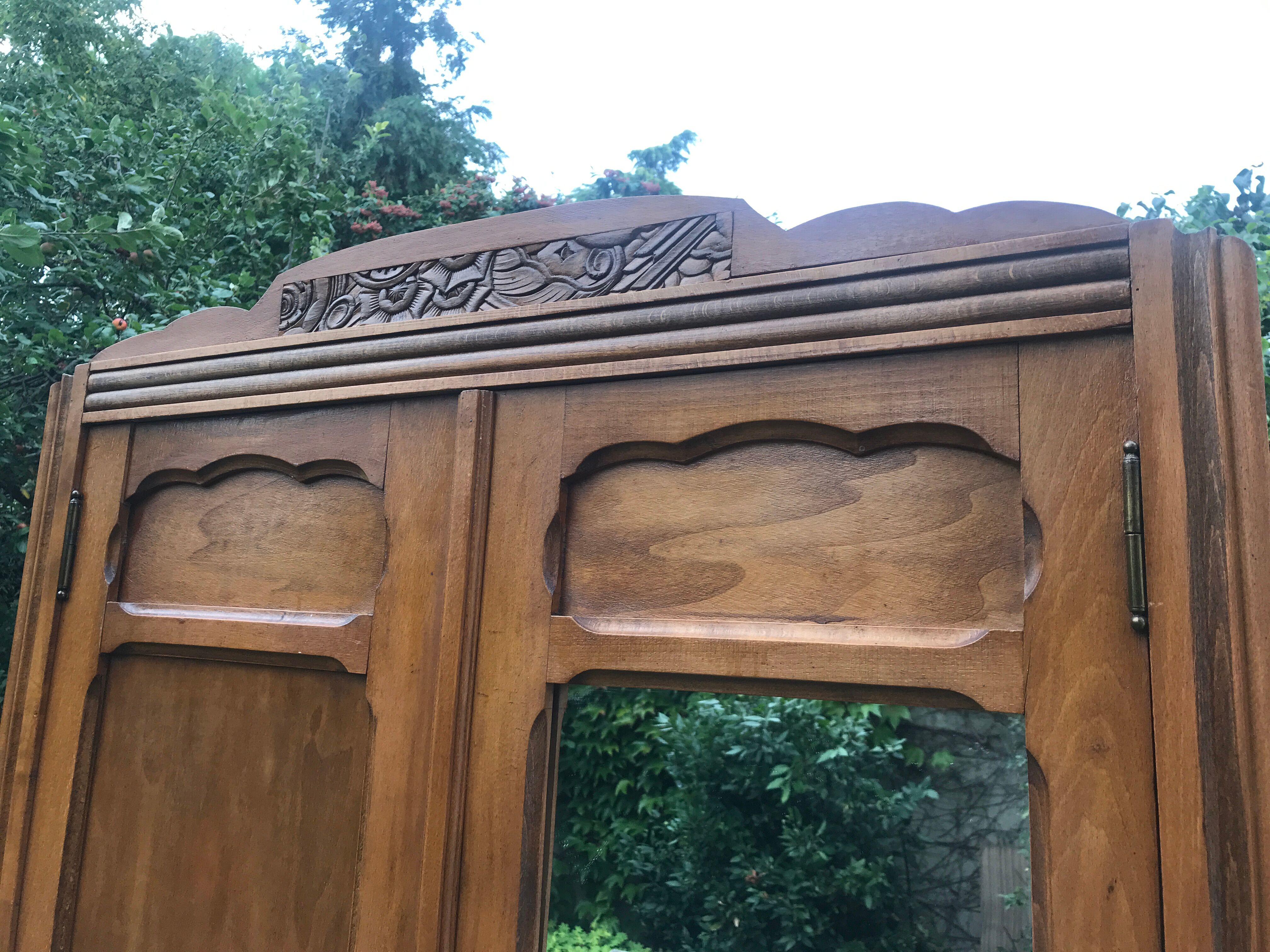 Art-deco mirror cabinet 1930/1940