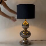 Large glazed ceramic lamp, Italy 1960