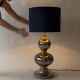 Large glazed ceramic lamp, Italy 1960