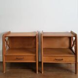 Pair of bedside