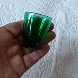 Vintage 1960s crystal liqueur glasses from the Arques crystal factory.