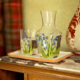 Carafe et gobelet Bluebell