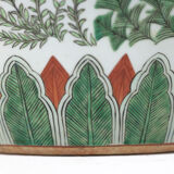 Pair of Canton porcelain planters, circa 1950