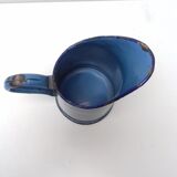 Broc, blue enamelled pourer, white led