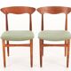Pair of chairs - Denmark, 50s/60s