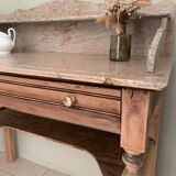 Pink marble dressing table