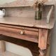 Pink marble dressing table