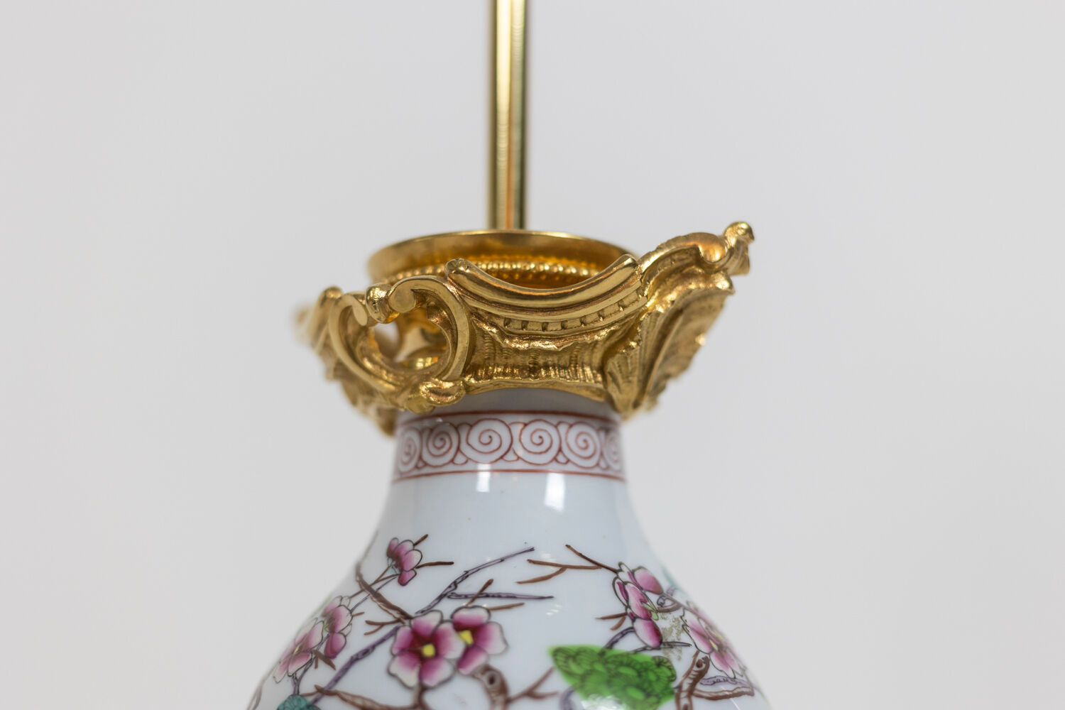 Maison Samson Pair of Canton porcelain lamps, circa 1880