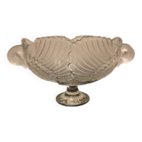 Compotier en cristal taillé