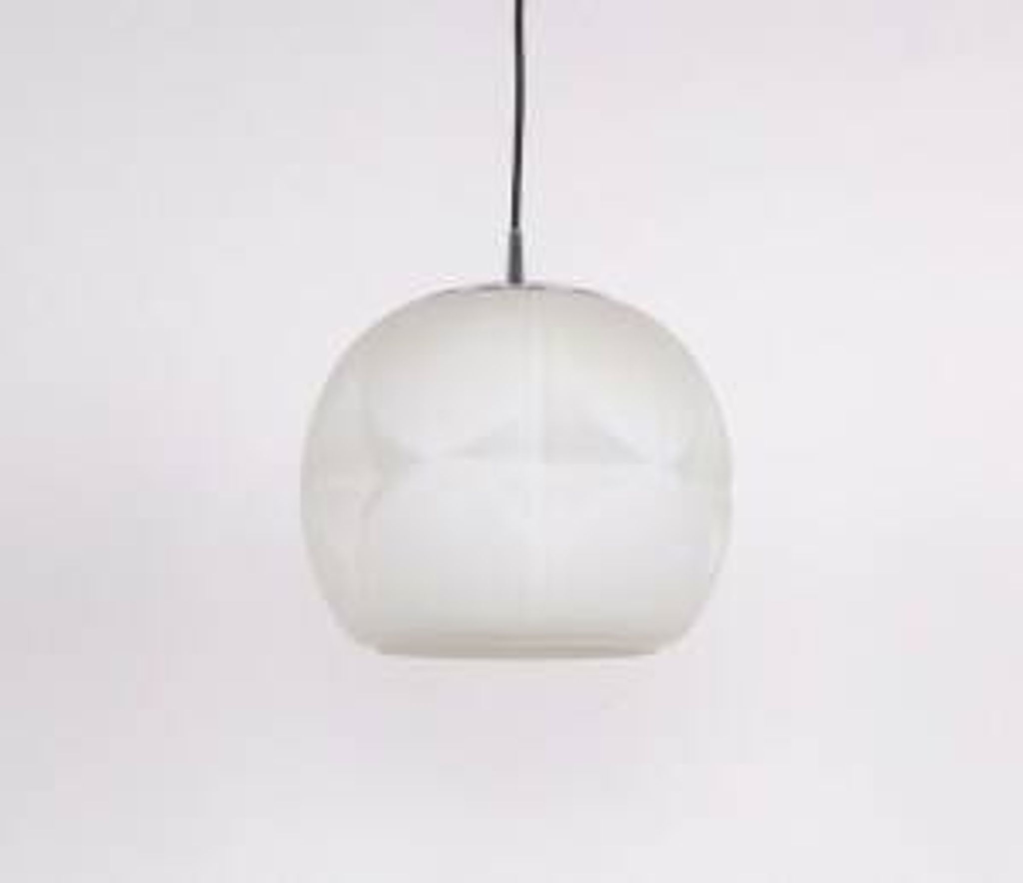 Peil & Putzler opaline glass pendant lamp