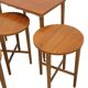 Tables gigognes Poul Hundevad vintage
