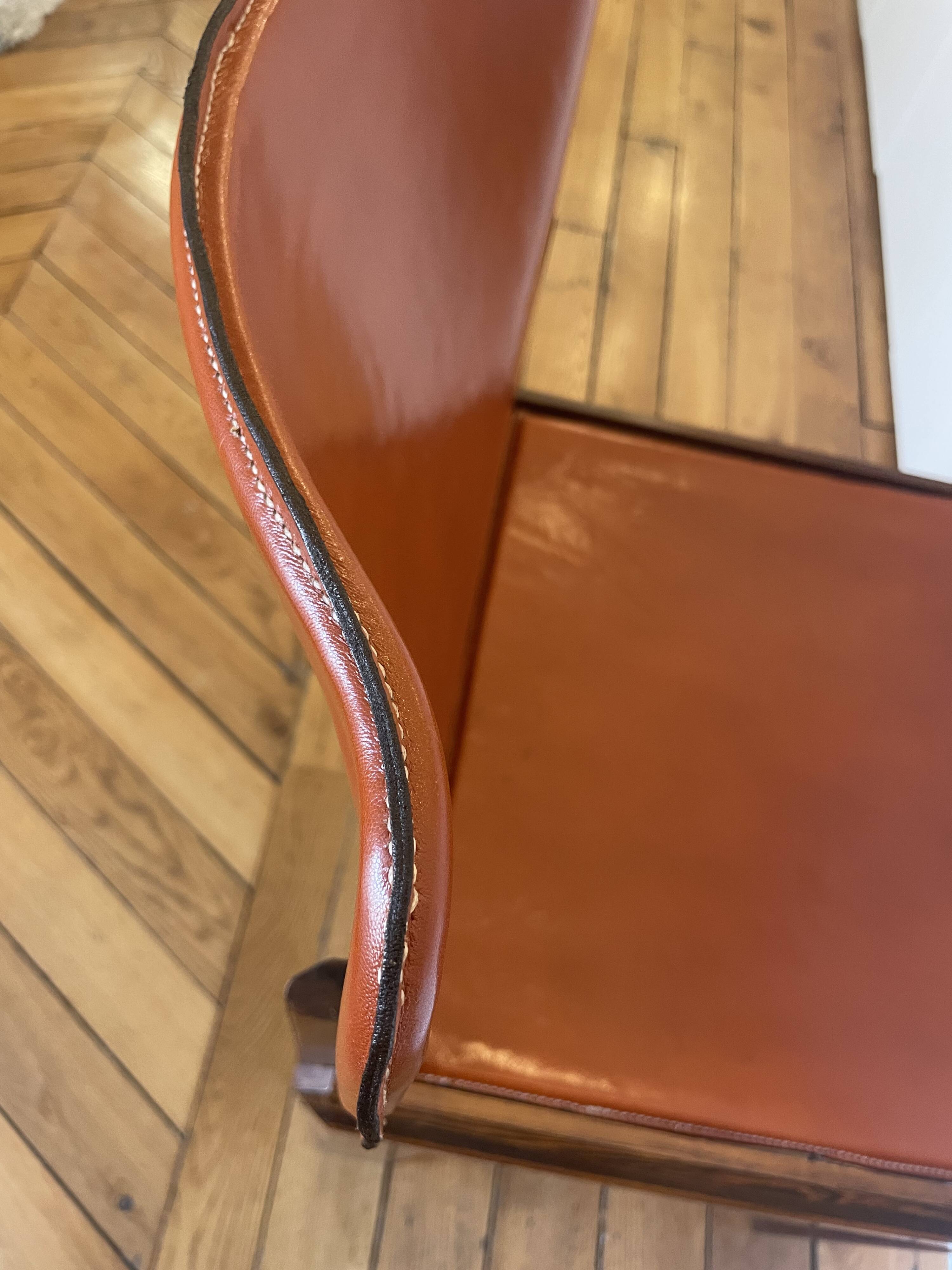 Set of 4 Paganini chairs — Luciano Frigerio for Frigerio di Desio, I