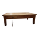 Walnut coffee table